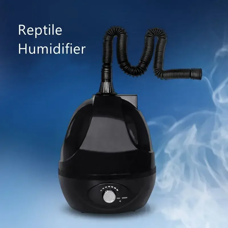 1set Reptile Humidifier Lizards Chameleons Snakes Amphibians Fogger Humidifier Water Tank Terrarium Negative Ion Atomizer