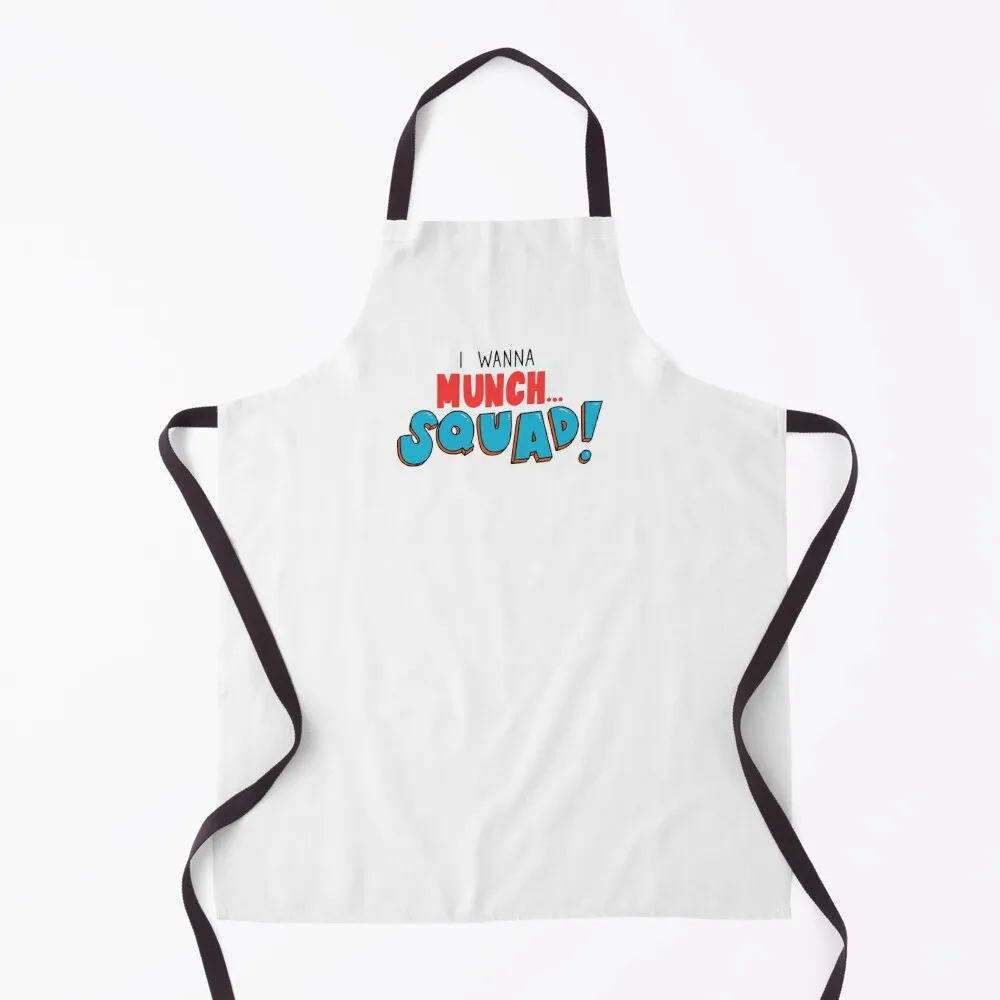 

munch squad!! Apron barber men Home Utensils Apron