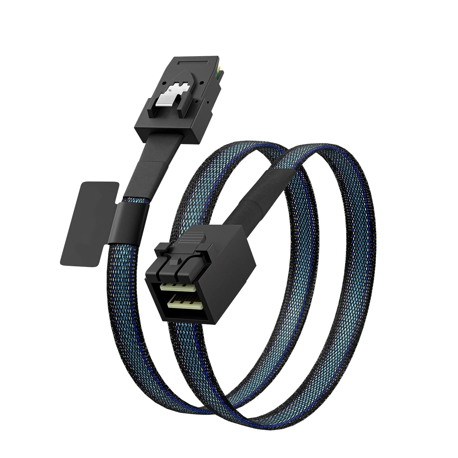 

Mini SAS HD Cable Built-In SFF-8643 to SFF-8087 Compatible with RAID Or PCI Express Controllers 3.3ft 1m Data Transfer Cable