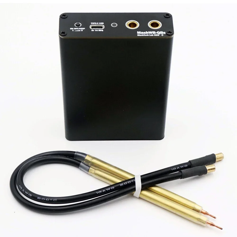 

4.2V Portable Spot Welder Kit Automatic Welding Tools Adjustable Mini Spot Welding Machine 0.12 Nickel Strip 18650 Battery