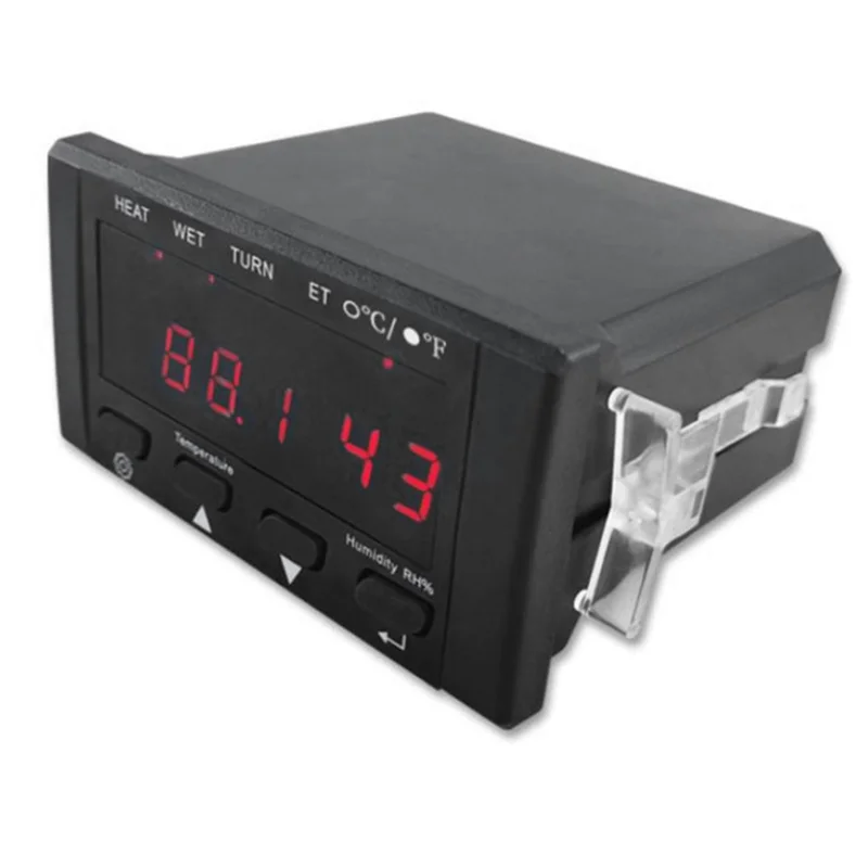 Controlador eletrônico de microcomputador com display digital, termostato automático, medidor de temperatura e umidade, incubadora, peças, acessório