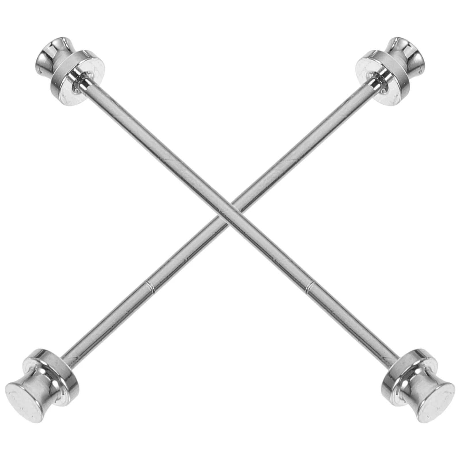 

2 Pcs Pin Lapel for Men Tie Clip Collar Clips Brooch Stays Dress Shirt Alloy Necktie Pins Clasp Chain Man