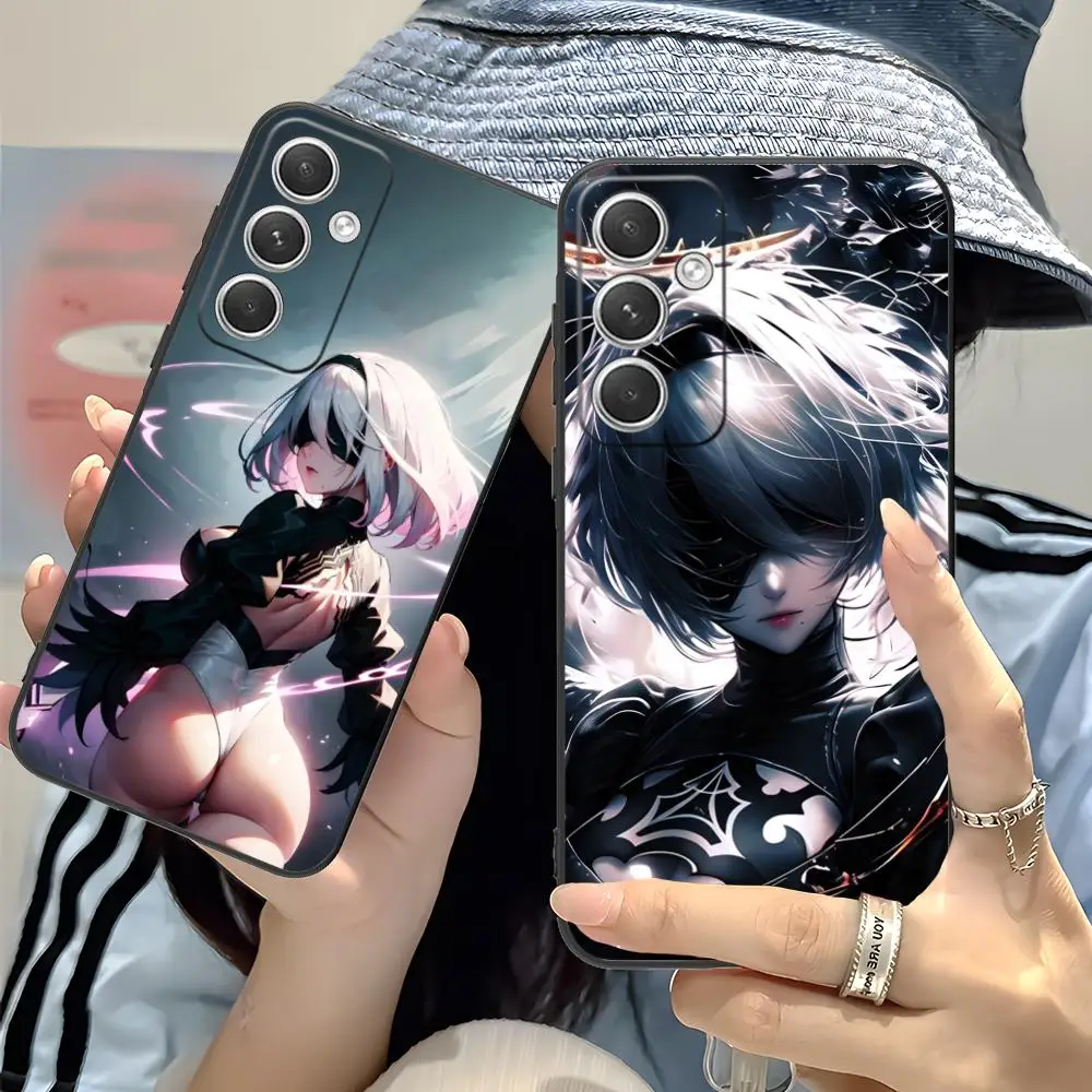 

Чехол для телефона Nier 2B Automata для Samsung Galaxy S25 S24 S23 S22 S21 S20 Note20 Plus FE Ультрацветный защитный чехол для мобильных телефонов класса люкс