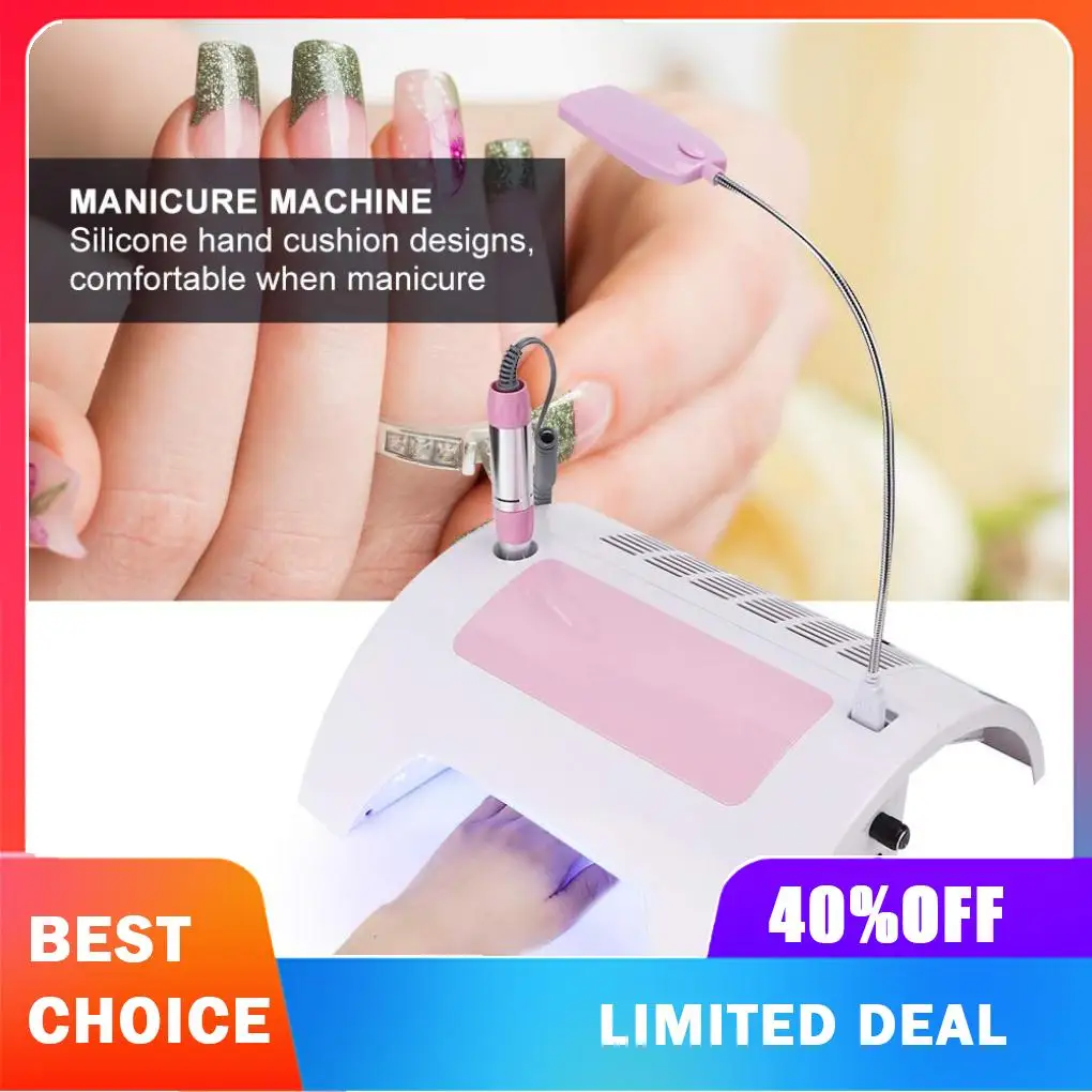 UV LED Nail Light 5 In 1 Nail Lamp 60W Dryer Manicure Lamp Fast Drying 5 In 1 Nail Machine