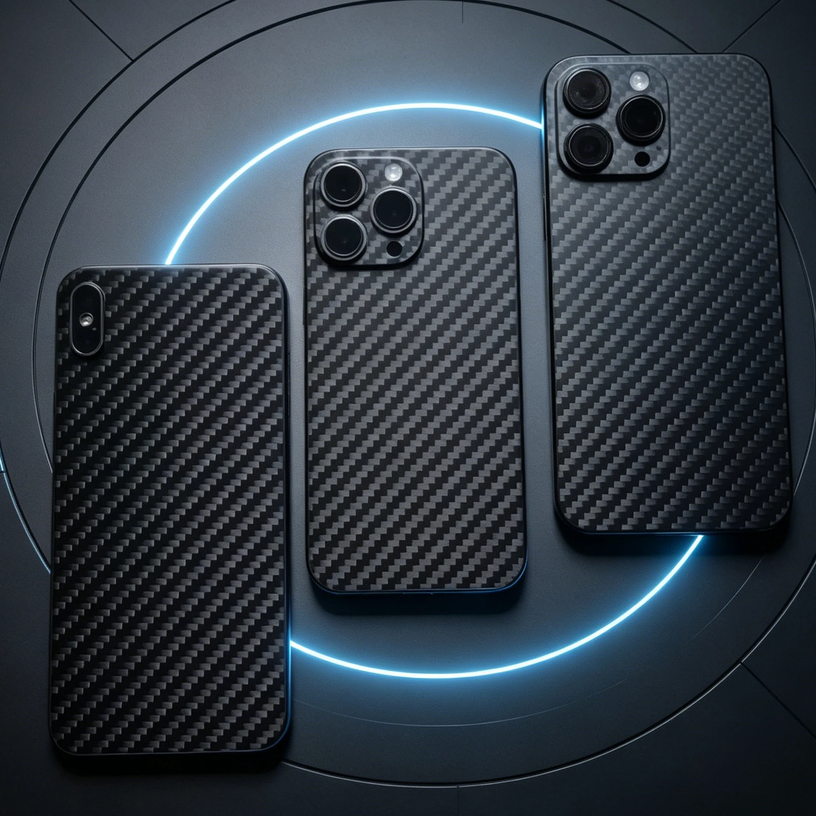 Big Hole Carbon Fiber Back Cover Replacement for iPhone 11 12 13 14 15 Pro Max Xs SE2 Lightweight Rear Panel DIY With Toolkit view 6