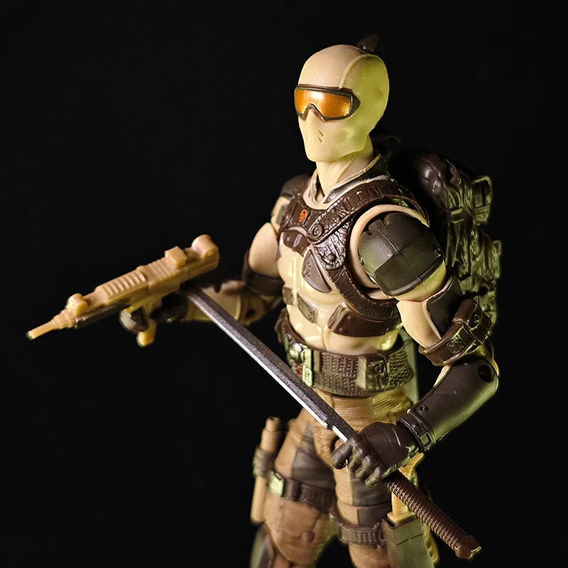 

6-inch frogman desert snake eye copper headed snake joint movable
