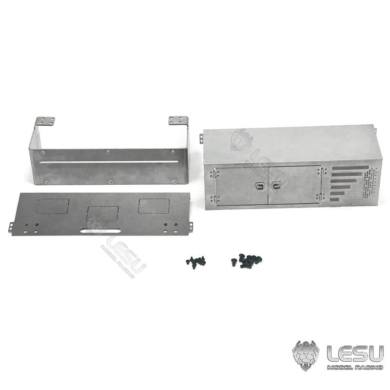 1/14 LKW-Modell Werkzeugkasten Simulationszubehör G-6250 für Tamiya Metall-Spielzeug-Upgrade-Zubehör LESU – Detail 4