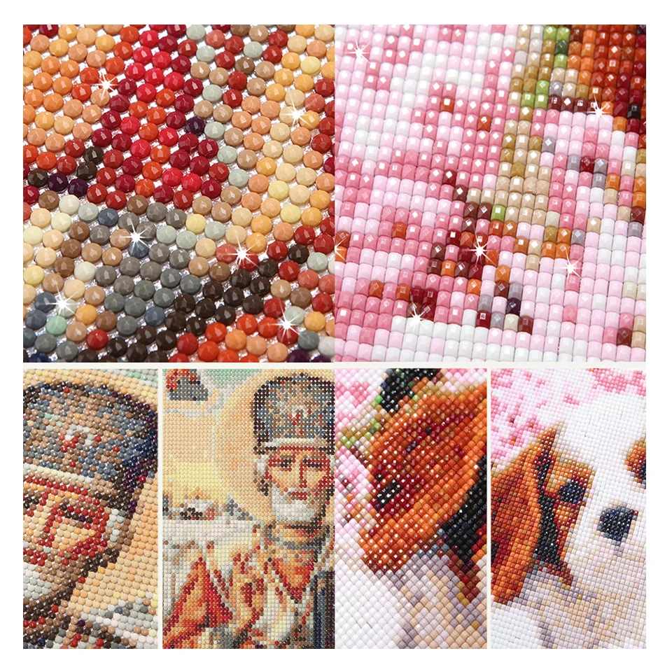 White Flowers Diy 5d Diamond Painting Cross Stitch Kits Diamond Embroidery Still Life Plant 3d Large Art