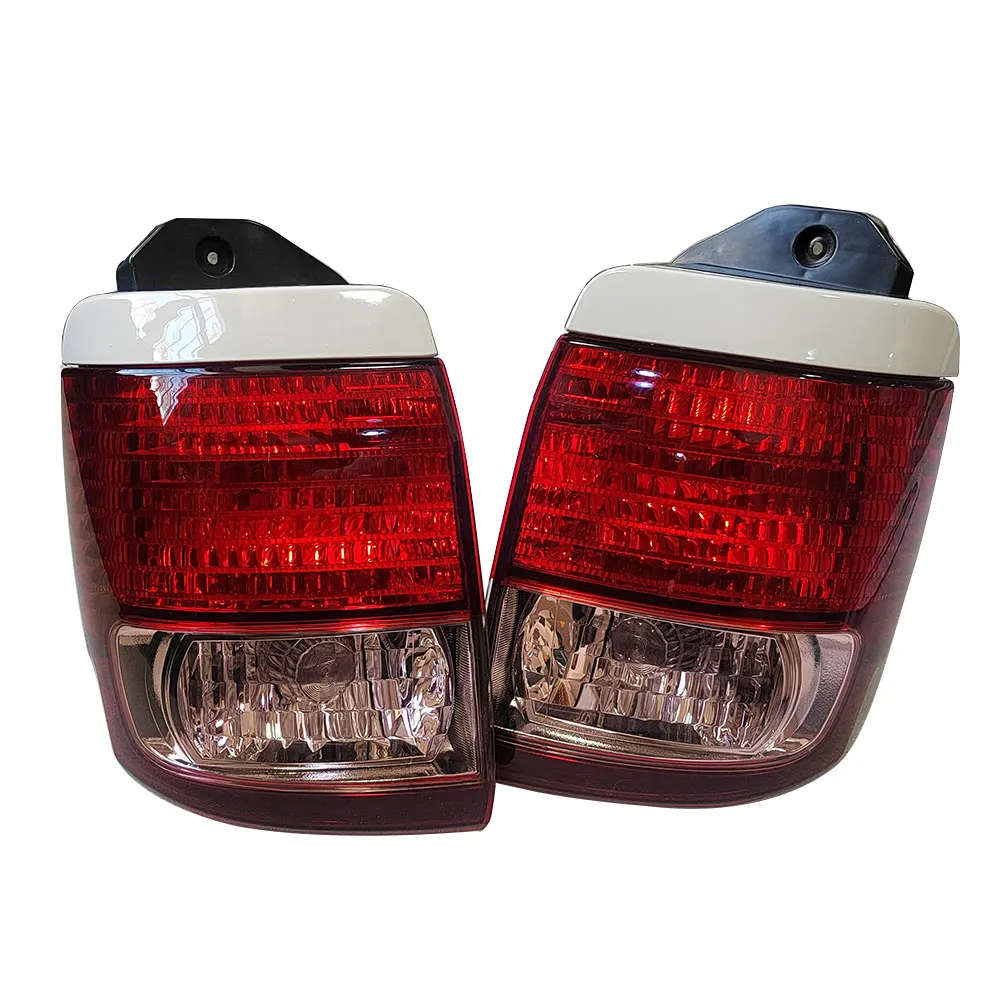 Car Tail Light For Toyota hiace Regius Touring Rear Lamp Rch47 1999 2000 2001 2002 2Pcs Taillamp Car Tail Light Signal Light Bra