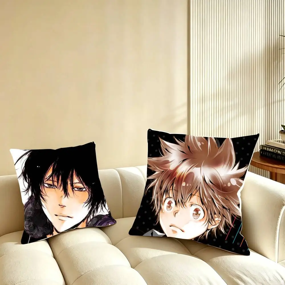

H-Hitman Reborn Pillow Case Cushion Cover Throw Pillow Case For Car Sofa