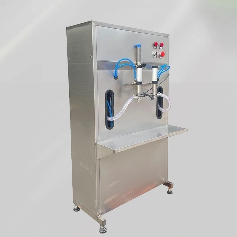Semi-Automatic Piston Filling Machine Quantitative Filler for Edible Oil Lubricant Dish Soap