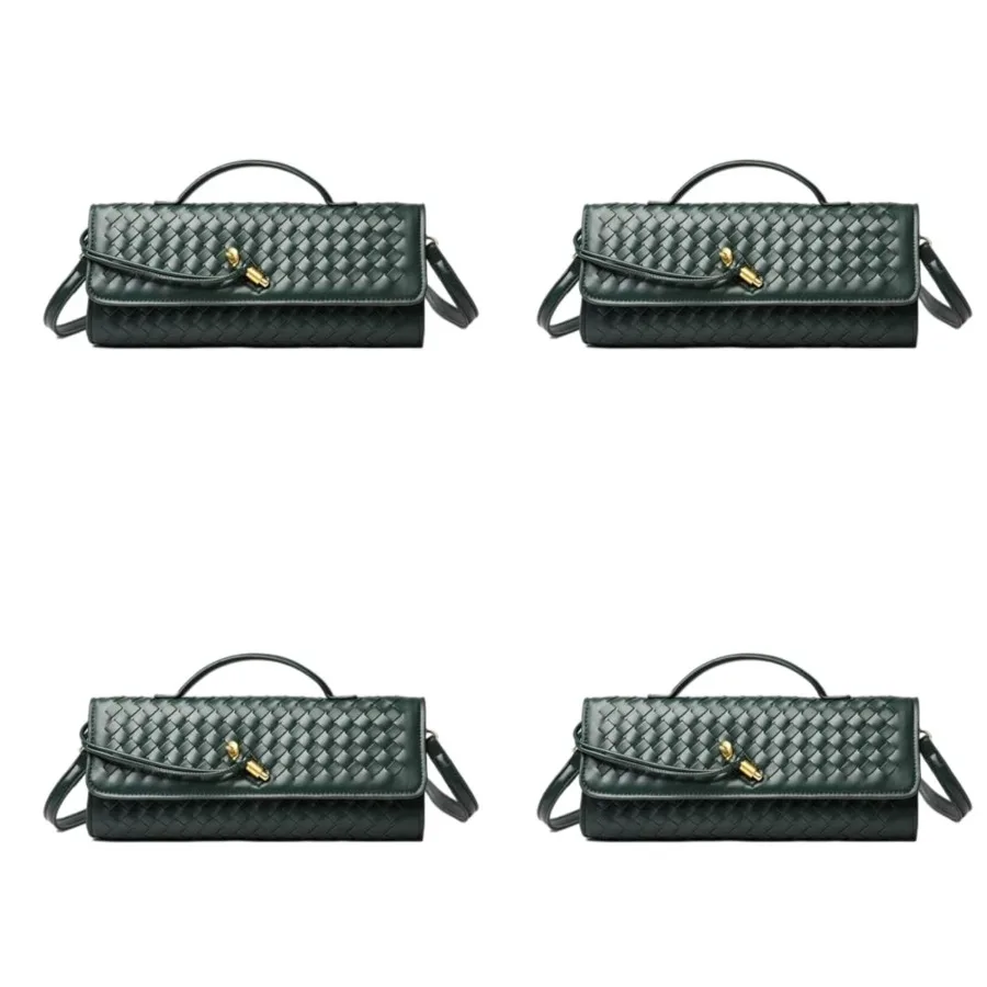 Upbull Trendy Woven Evening Clutch Purses Women Underarm Shoulder Handbag Cute Satchels Crossbody Purse PU Leather Wallet
