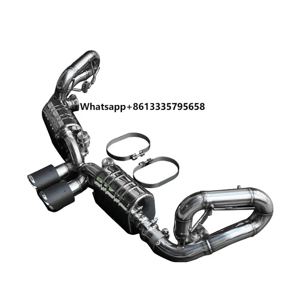 

Stainless Steel High-performance Valvetronic Cat-back Exhaust Pipes for Porsche 911 991 GT3/RS