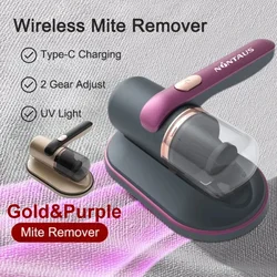 Office PC Mattress Vacuum Cleaner Ultraviolet Sterilization Machine Small Handheld Wireless Mite Remover USB Charging Portable