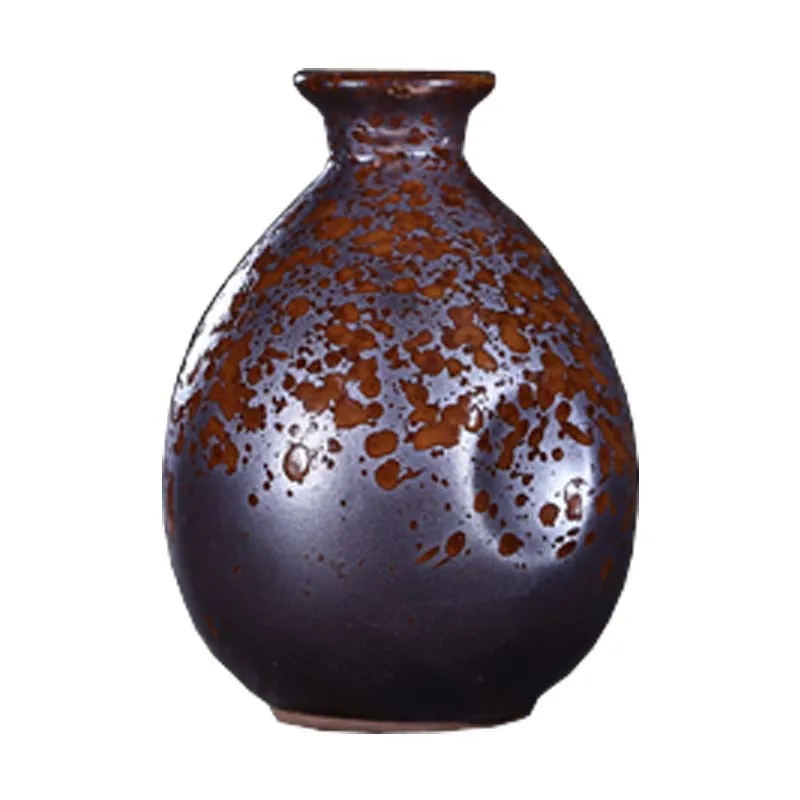 

One-Catty-Package Hand-Held Ceramic Dead Soldiers 500ml Earthenware Sealed Colored Glaze Small Liquor Jar 1 Jin Antique Cellar