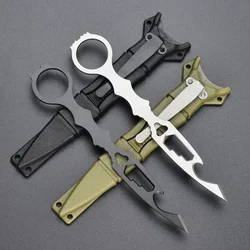 New Multipurpose Fixed Blade Hunting Knives with Sheath, Small Tactical Pocket EDC Knife,Outdoor Survival Self Defense Tools