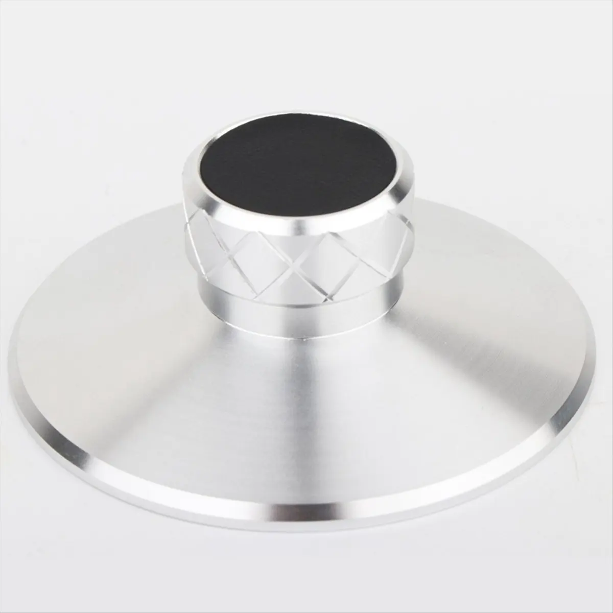【Home-Accessories】Vinyl Turntable Weight Metal Disc Stabilizer Vibration Reducer Record Clamp Turntables Silver