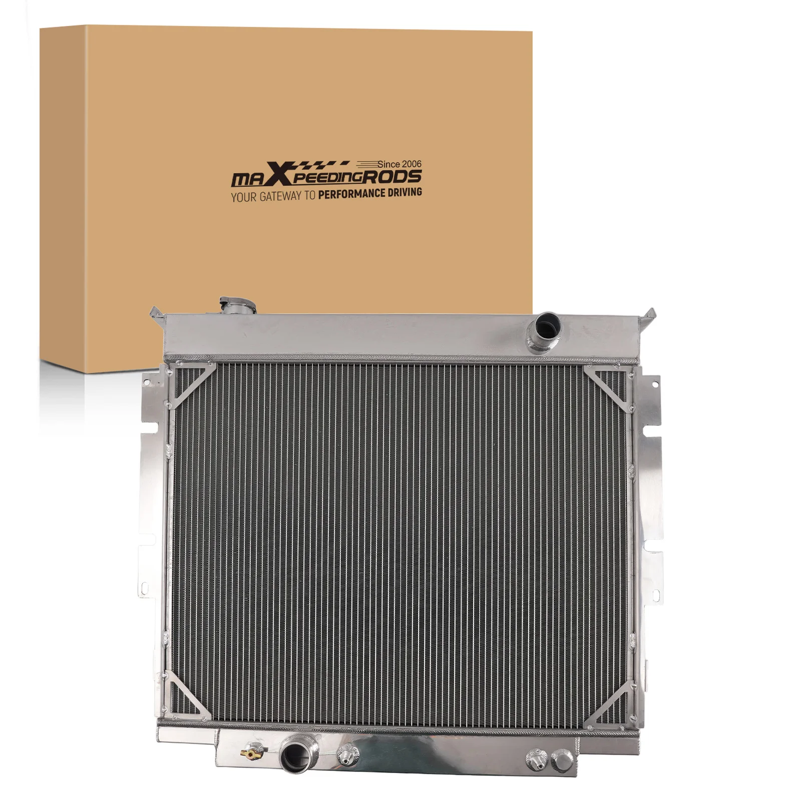 Direct Fit Radiator 4 Row for Ford F-250 F-350 6.9L 7.3L 1983-1996 MC1165
