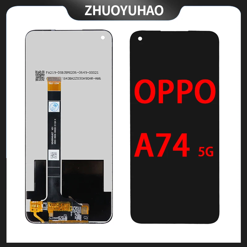 6.5\'\' LCD Display For OPPO A74 5G LCD Replacement Display Touch Screen For OPPO A93/A54/A74 5G LCD Screen Digitizer Assembly