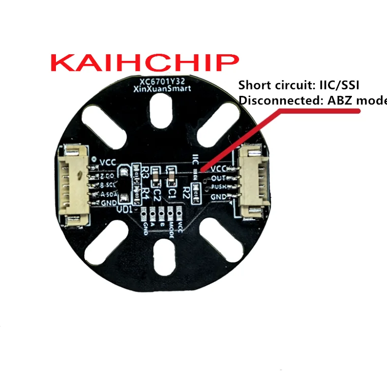 MT6701 Magnetic Encoder Module High-Precision 14 Bit Brushless Motor Angle Measurement Sensor Module Matching Magnet view 5