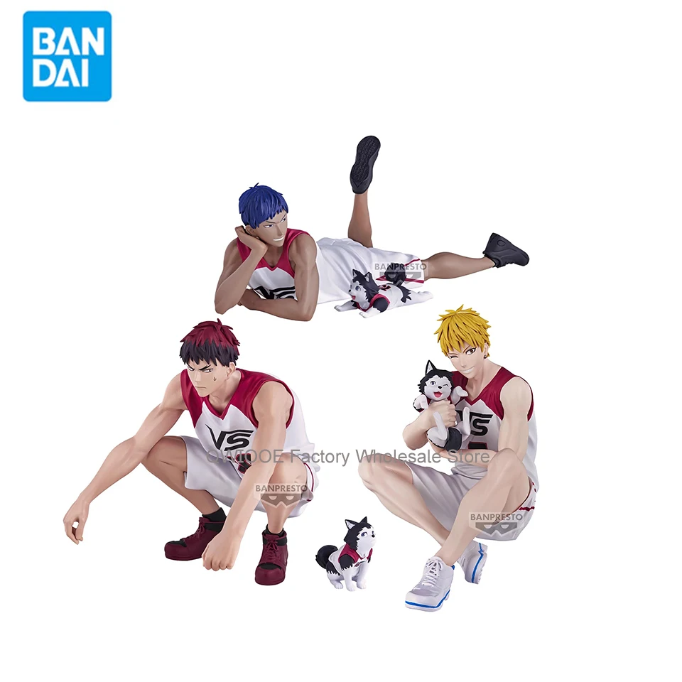 Original Genuine Banpresto The Basketball Which Kuroko Plays Kagami Taiga Aomine Daiki Kise Ryota  Collections Adult Figures