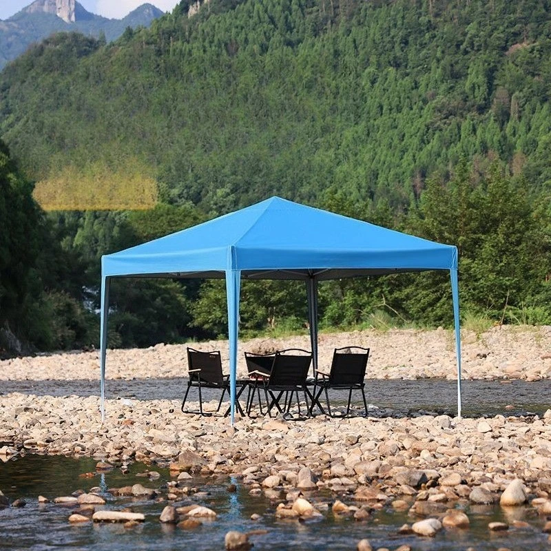 

Retractable portable quick-opening folding tent quadrangle umbrella night market stall market