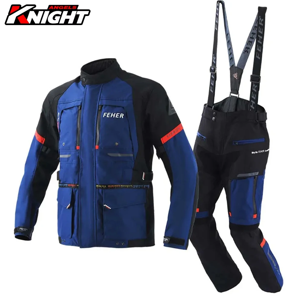 

Motorbike Jacket Off-Road Riding Motorcycle Windproof Jacket MountainBike Cycling Fall Protection Kit Rally Suit Anti-fall