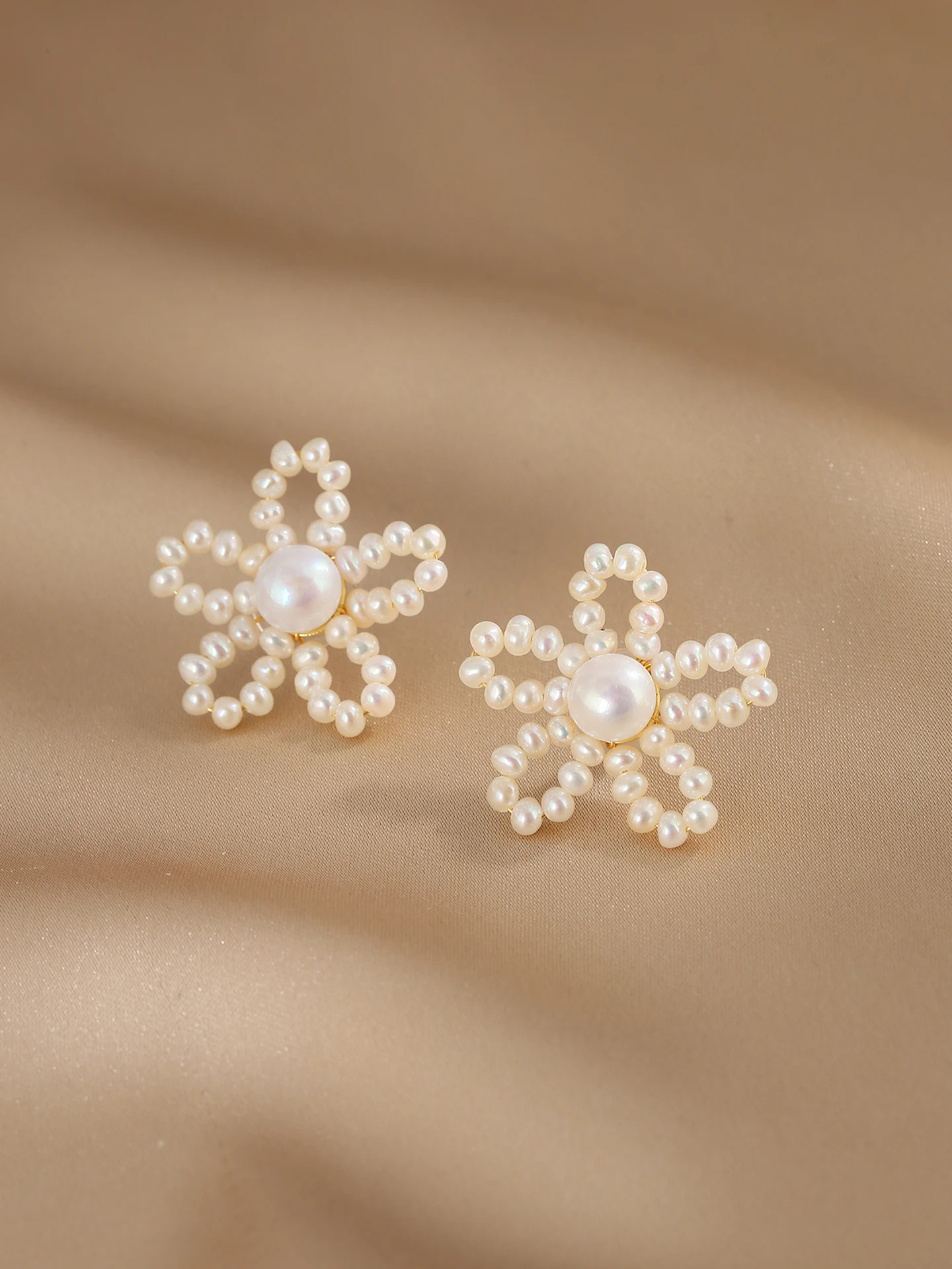 natural-pearl-flower-earrings-for-women-detachable-double-wear-s925-silver-needle-ear-jewelry-original-design-by-mr-he