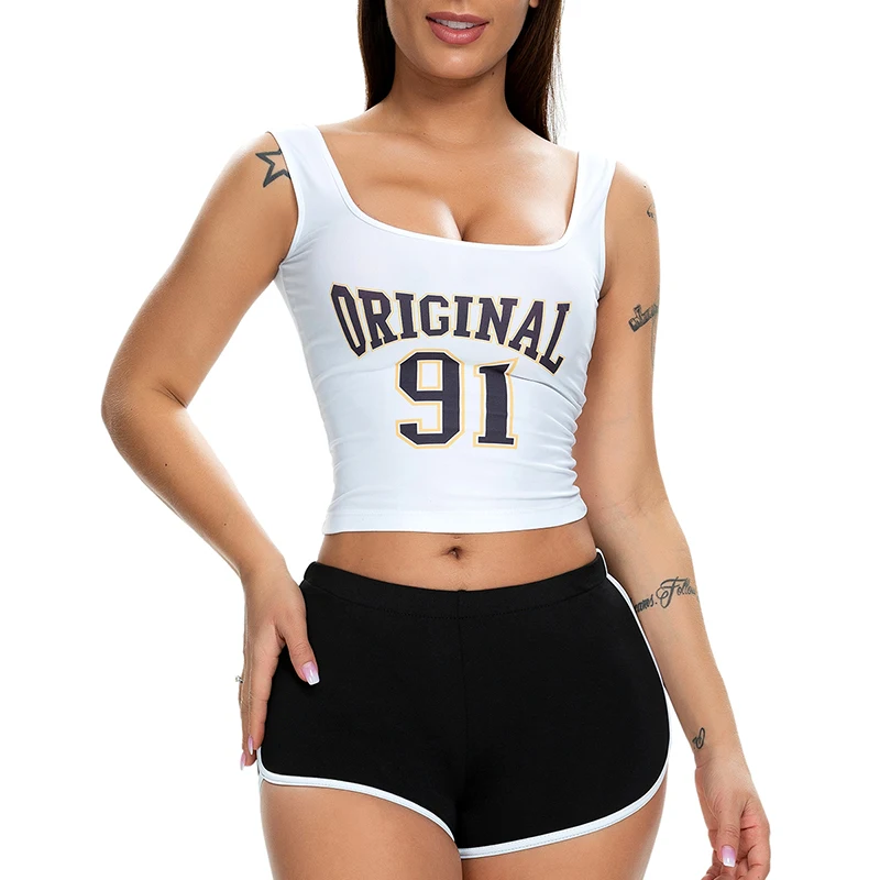 Custom Logo Women Sport Shorts Slim Fit High Stretchy Short Trousers for Summer Female Ladies Running Exercise Sexy Casual Short