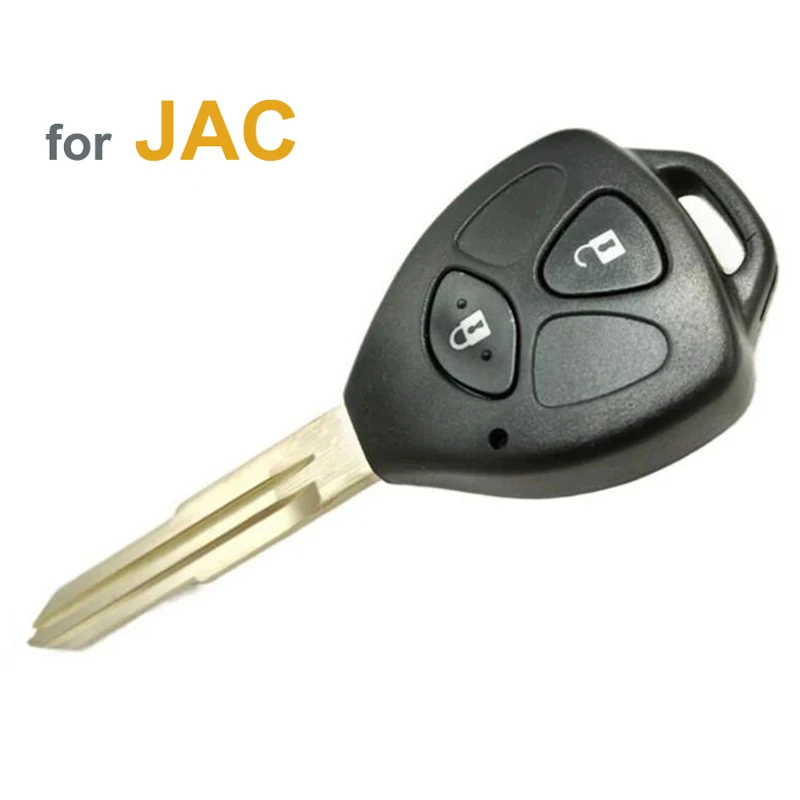 For JAC J2 J3 J4 J5 J6 Car Key with Chip Remote Control Auto Alarm Match Original Key Assembly 3704902U8010