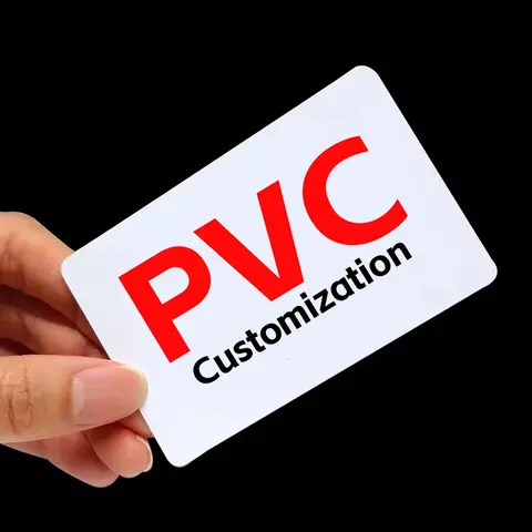 1pc/3pcs Double-Sided Blank Customizable PVC Card,Office ID,Custom Wallet Small Card, Double-Sided Blank Customizable Photo