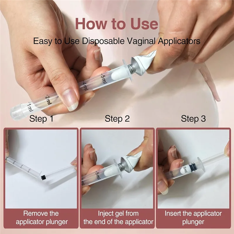 【Flash-Deal!】Disposable Vaginal Cream Applicators Withindividually Wrapped Forpreseed, Lub-RIC-Ants, Premarin