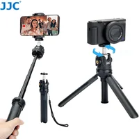Trípode extensible para teléfono JJC, Mini trípode para Vlogging con Clip para teléfono para DJI Osmo Canon Sony ZV-1 II ZV1 ZV-1F ZV-E10 RX100 VII