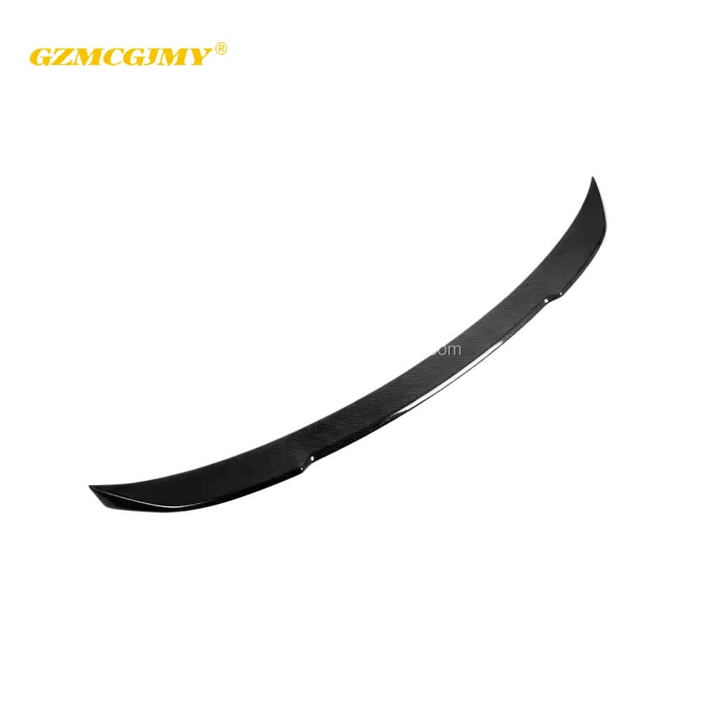 High Performance Real Dry Carbon Fiber Material Rear Spoiler Trunk Wing Car Accessories For BMW M2 M2c F87 Cs Style