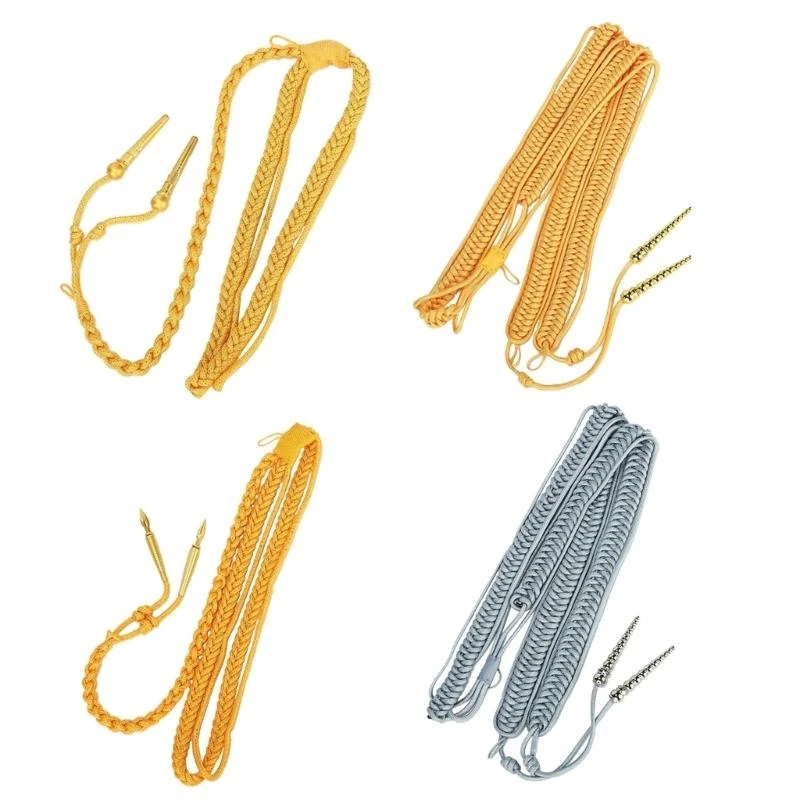 Плечевой эполет, косы, униформа, погоны, плечевой бар, плетеный шнур для сценических шоу, карнавальный костюм, эполеты с бахромой