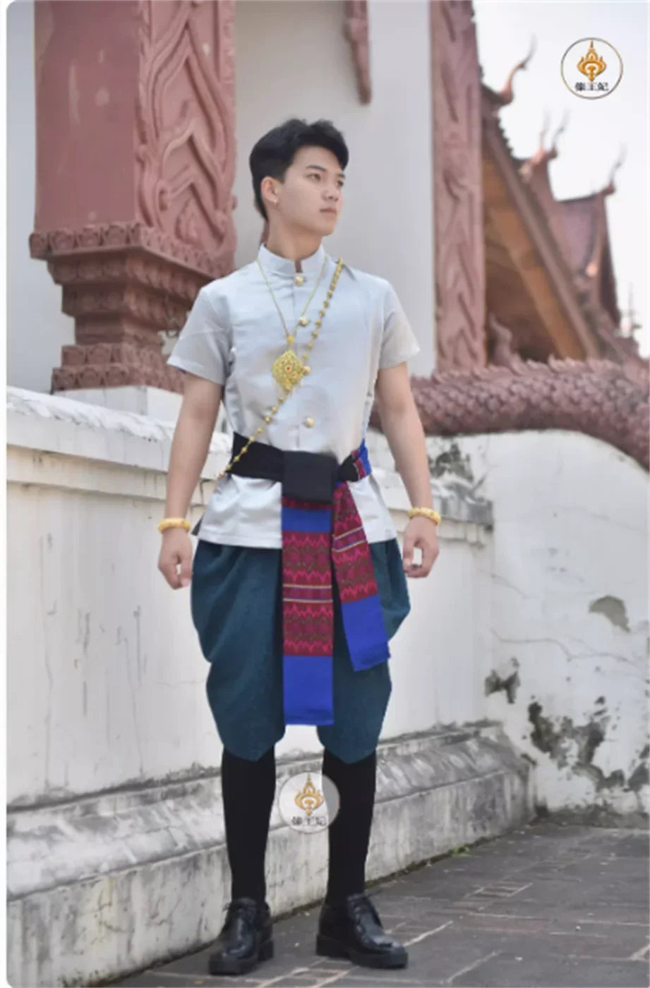 

Thai men's simple casual workwear