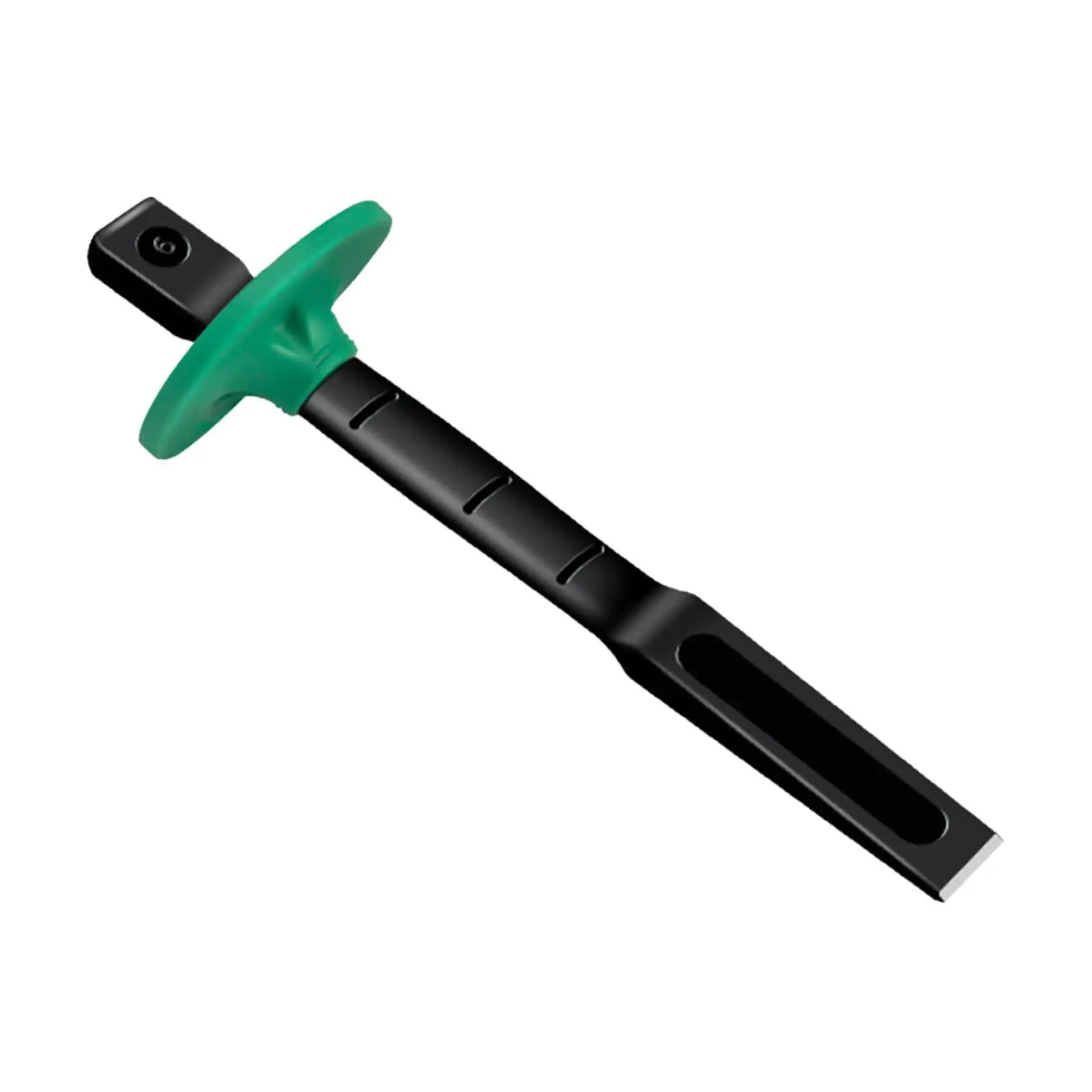 Industrial Flat Chisel with Comfort Grip Masonry Hand Tool for Breaking Demolishing Stone Concrete and Brickwork