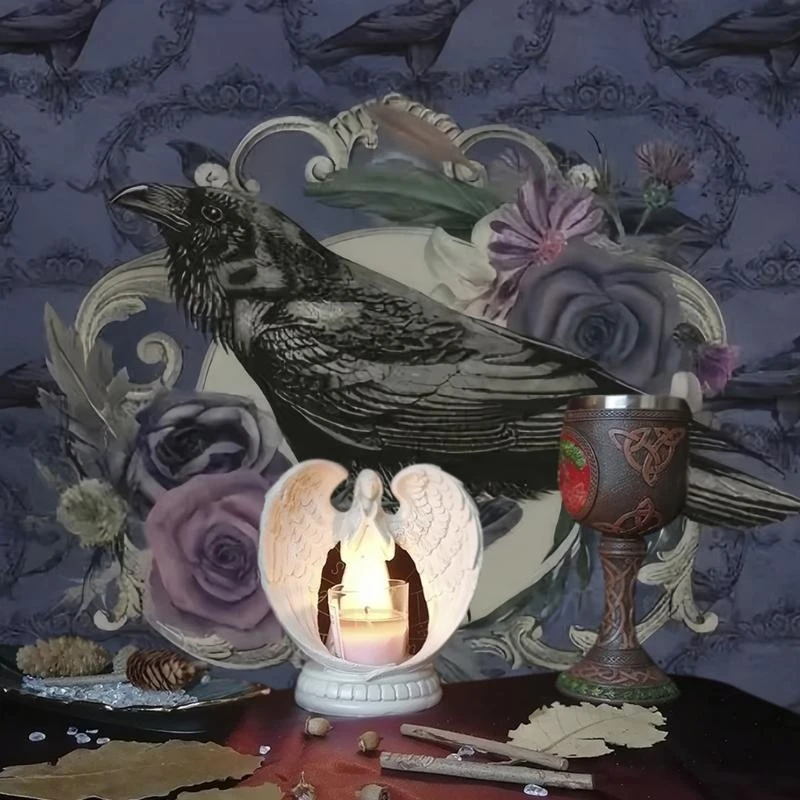 

Celestials Flower Tarots Tablecloth Sun and Moon Sacrifice Divination Cloth for Enhancing Divination Experience