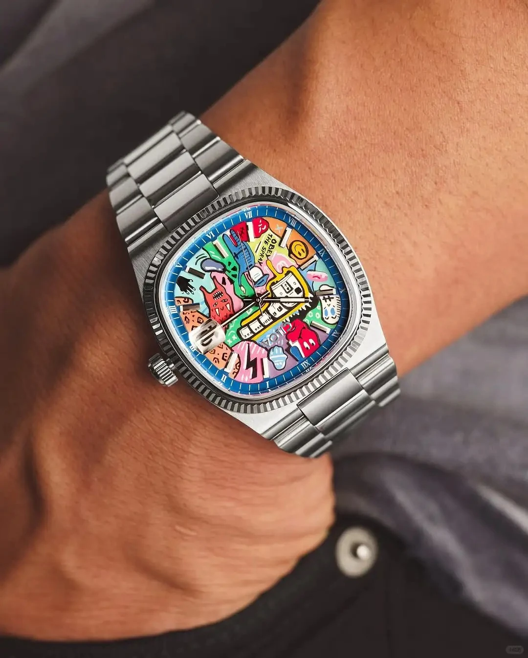 Smartwatch Trending Watches For Men - Orologio Automatico da Uomo con Quadrante