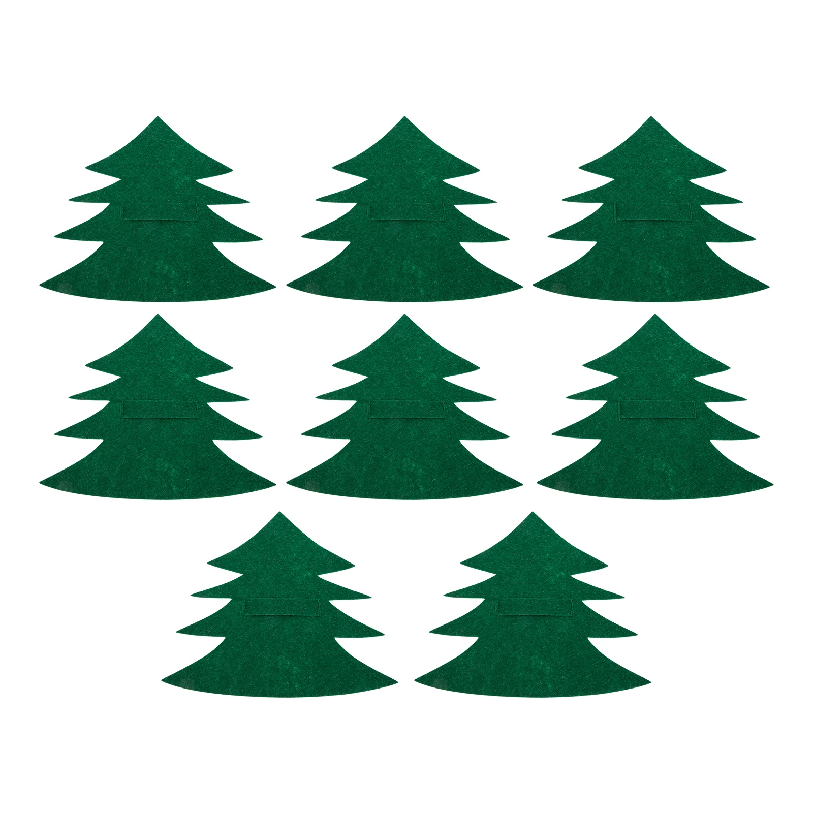 

Tableware Knife and Fork Suit Cutlery Bags Xmas Party Accessory Holders Cutter Theme Tree Shaped Adorable Cover Trees