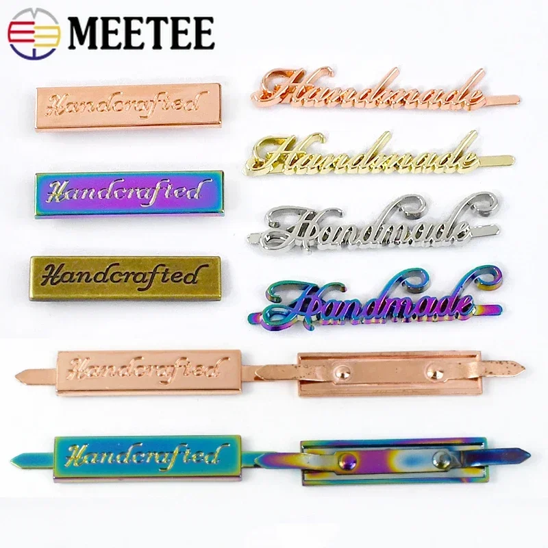 Hebilla de bolso para decoración, etiqueta de bolso de Metal, cierre hecho a mano, bolso, equipaje, accesorios de Hardware de costura DIY