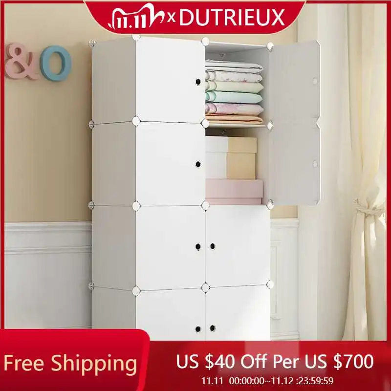 

Clothes Partitions Wardrobe Cupboard Partitions Organizer Put Together Modular Closet Modern Cheap Quality Armario Furniture