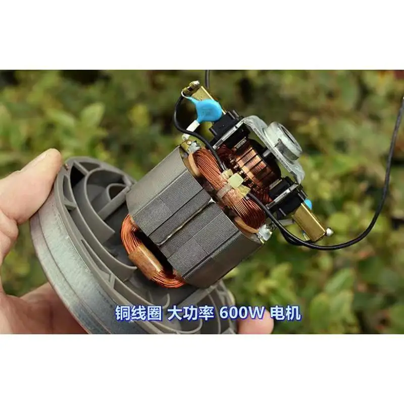 220V 600W Vacuum Cleaner Motor DIY Dust Collector Turbo Fan Double Ball Bearing High Speed Motor