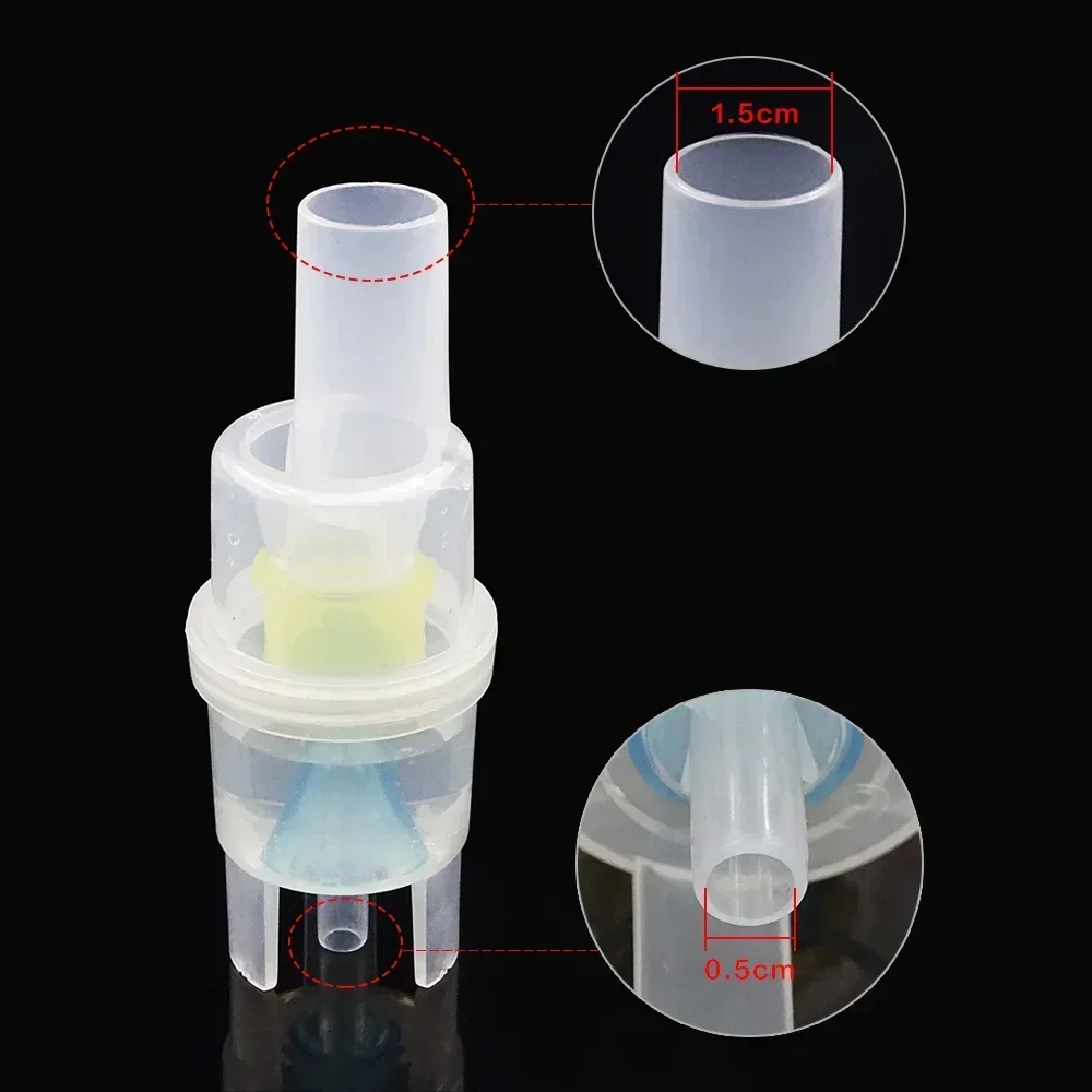 6 In 1 Nebulizer Inhaler Set CompMist Household Nebulizer Cup Mouthpieces Adult Child Mask Inhaler Set Accessories One-time