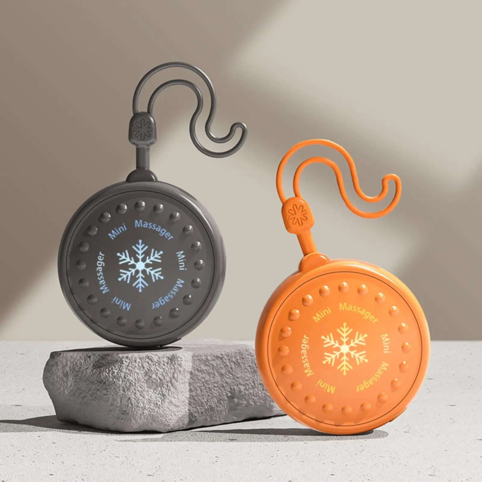 

Портативный мини-массажер, многофункциональный вибрационный массажер для рук, устройство для индивидуального ухода, управление одной кнопкой, бесшумная работа