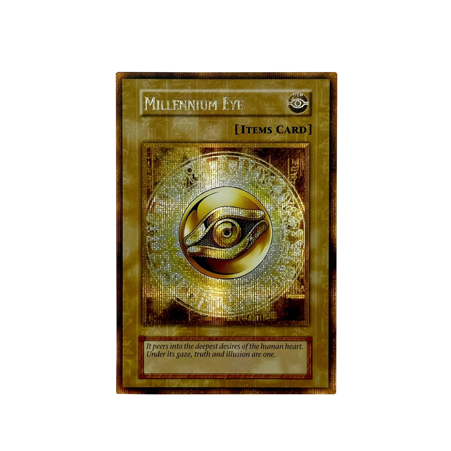 Yu-Gi-Oh! Sammlung DIY Proxy-Karten Millennium Puzzle Millennium Eye Millennium-Artikel Weihnachtsgeschenk Anime-Karte Nicht-Original – Detail 3
