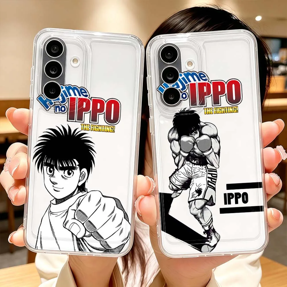 Hajime No Ippo Comics Cover For Samsung Galaxy A71 A57 A56 A55 A54 A53 A51 A17 A16 A07 A06 A05 Transparent Phone Case