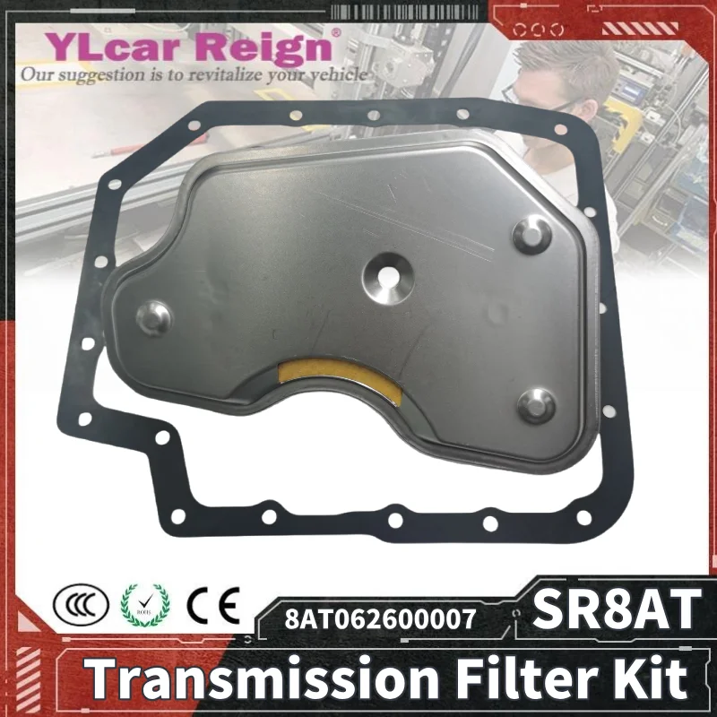 

SR8AT комплект масляного фильтра для автоматической коробки передач для LANDWIND X5 X7 JETOUR X70 X90 ZOTYE T700, аксессуар для коробки передач 8AT062600007