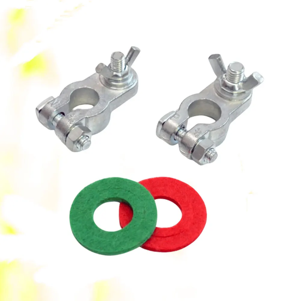 

1 пара клеммных зажимов, латунный разъем для автомобиля, грузовика, прочный, устойчивый к коррозии, автоматическое электрическое соединение T066