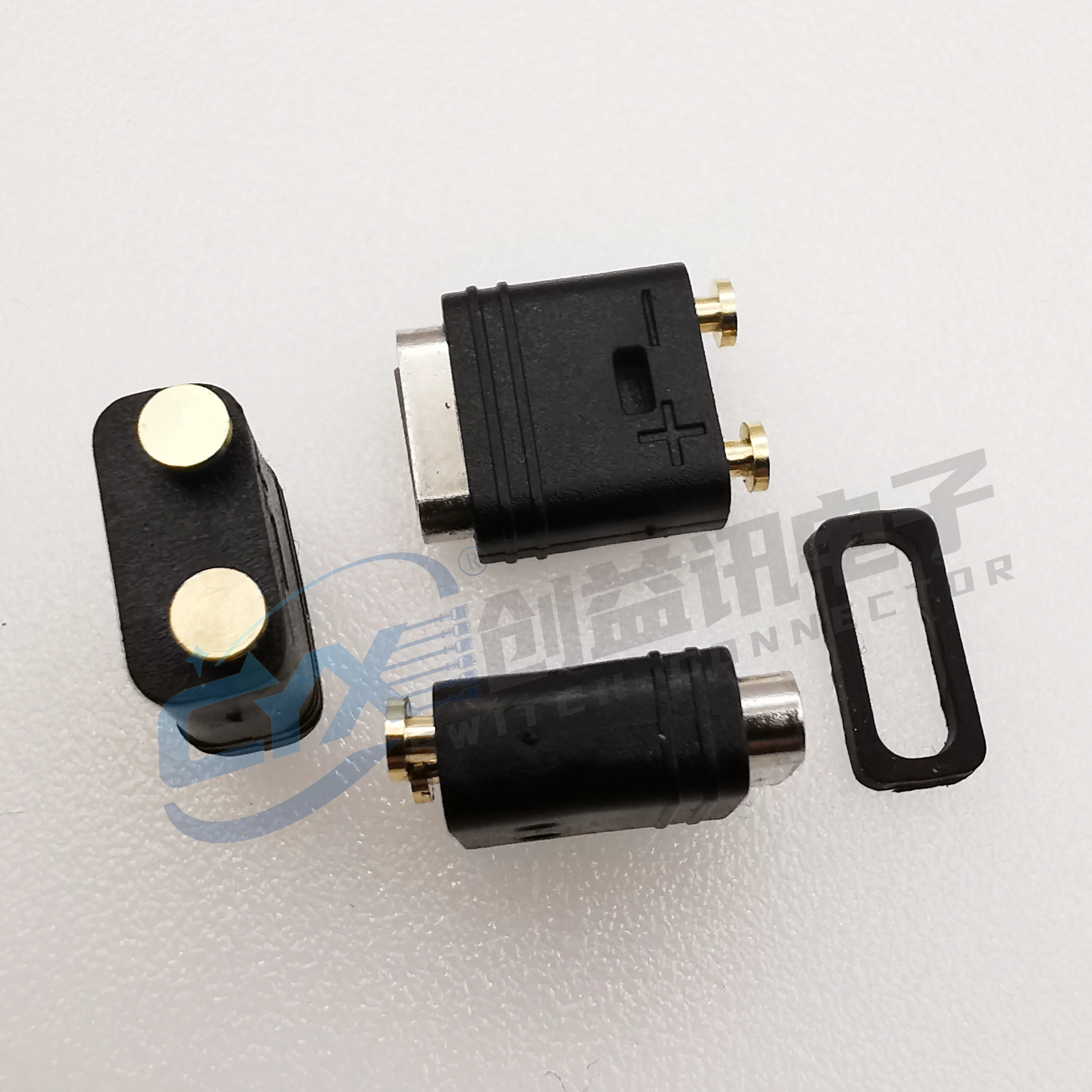 5A Type-C 3.1 JACK USB C 2Pin 2P Welding Wire Female Connector For Mobile Phone Charging Port High current Charging Socket